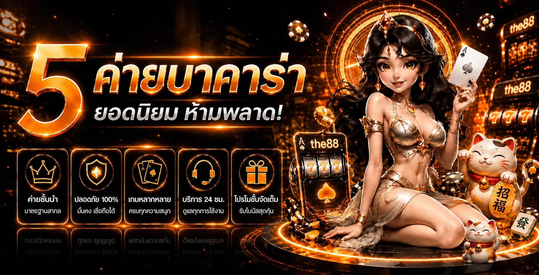 จุดเด่นห้าด้านของ the88 ทางเข้าเว็บหลัก